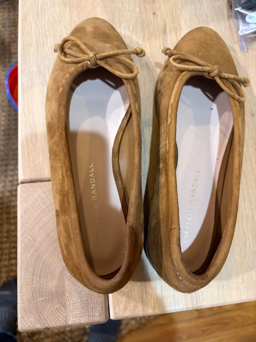 Loeffler Randall Size 7 Noelle Cocoa Ballet Flats